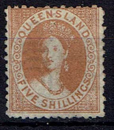 Image of Australian States ~ Queensland SG 123 LMM British Commonwealth Stamp